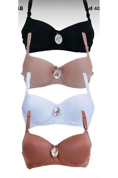 lal iç giyim Supported (75-80-85-90-95) 4-Piece Bra