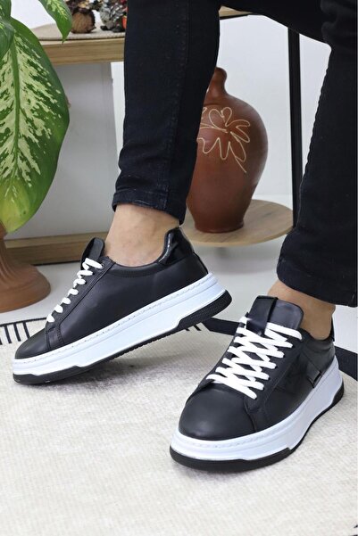 SÜMER TİGGO BOY UZATMALI ORTOPEDİK ERKEK AYAKKABI BAĞCIKLI DİKİŞLİ YIKANABİLİR