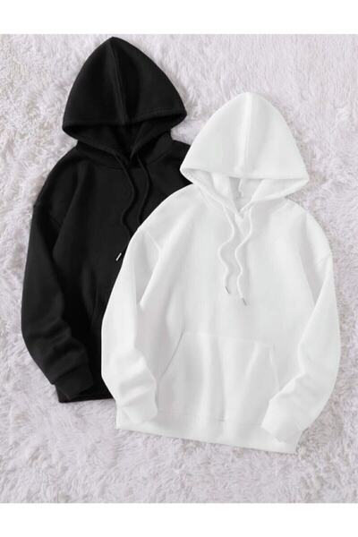 Hunors Sportswear & Company Blackjackgiyim 2-Pack Black Hoodie White Hoodie