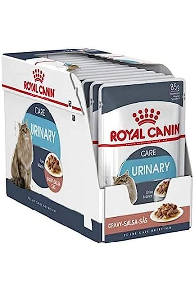 Royal Canin Urinary Gravy Wet Food for Cats with Urinary Tract Problems 12*85g