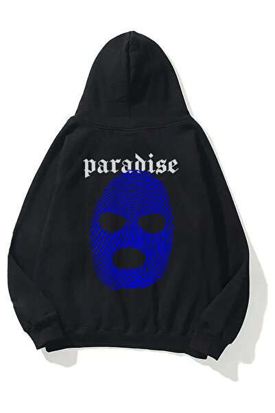 kahire Unisex φούτερ Paradise Hoodie Μαύρο