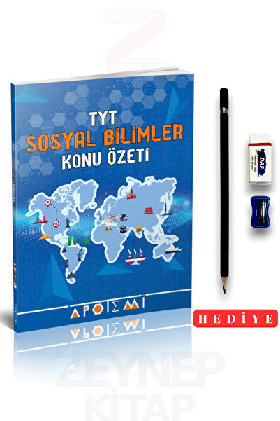 Apotemi Yayınları TYT Sosyal Bilimler Konu Özeti 2025-26 (Sınav Seti Hediyeli)
