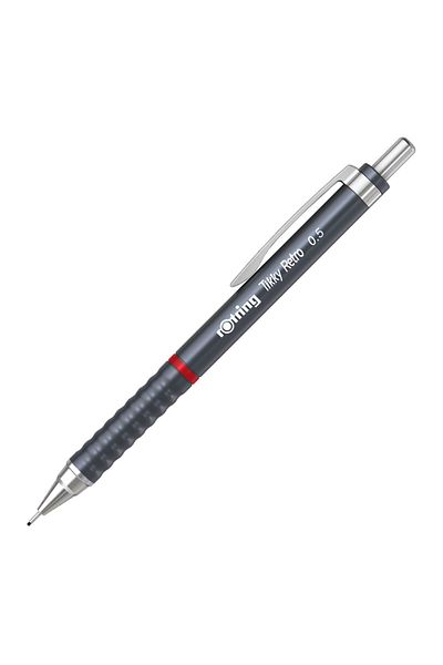 Rotring Tikky Retro 0.5 ممحاة رمادية مع هدية Ro-Rk05-Gray