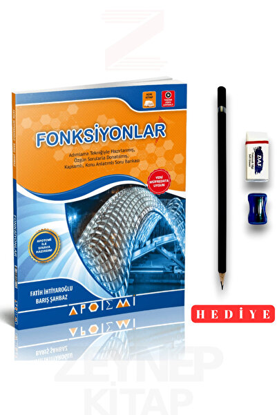 Apotemi Yayınları Matematik Fonksiyonlar 2025-26 (Sınav Seti Hediyeli)