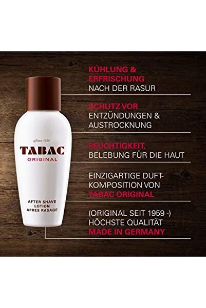 Tabac After Shave Lotion for Men 100ml