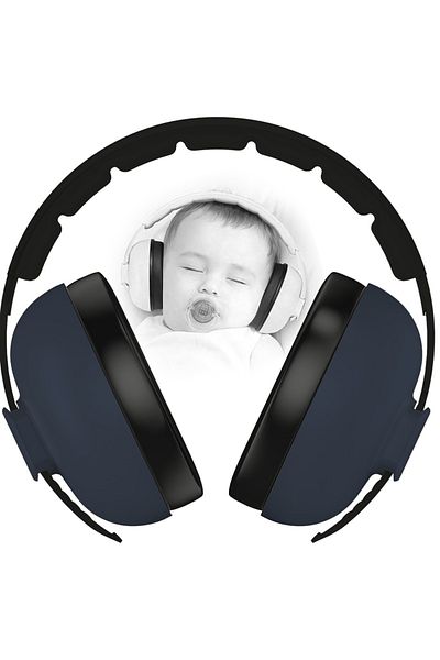 WePro Store Earmuffs for Babies 3–48 Months, Adjustable, 25dB Noise Canceling, Hearing Protection, Black