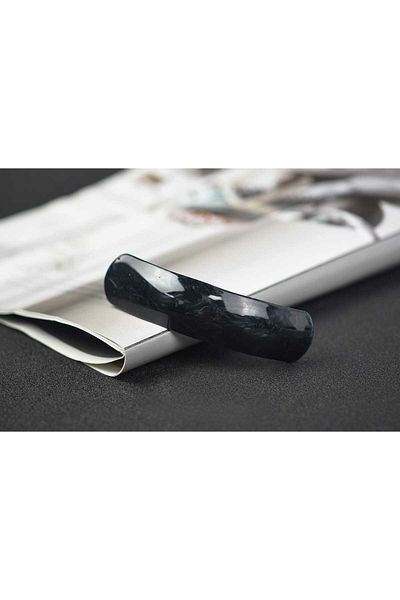 GÜLPEŞE Cataramă automată neagră groasă Ovl-394