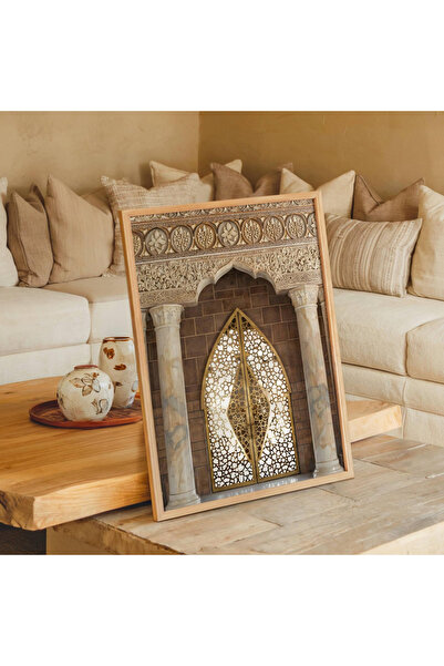 woodhomeworks One Piece Living Room Office Decor Tablou comori anatolice vrynt