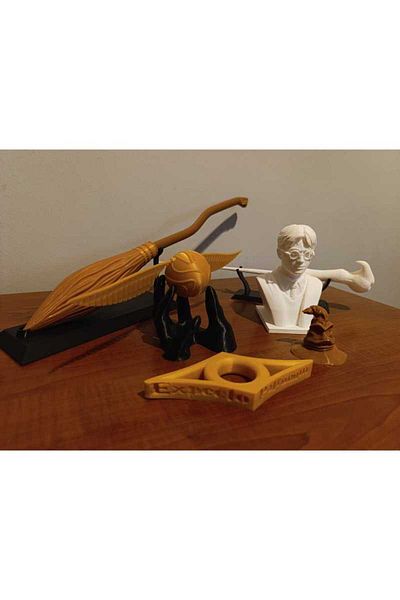 NozzleCraft Harry Potter Fan Set of 6 3D