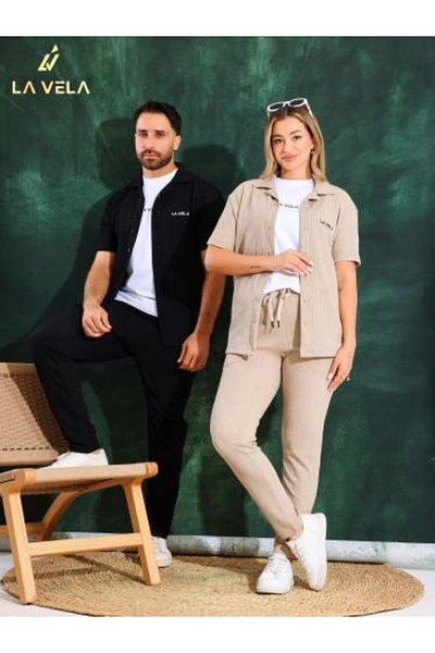 La Vela Oversize Shirt and Pants Set