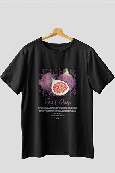 Ankhises Μπλουζάκι με μπροστινό στάμπα μαύρο oversize ανδρικό γυναικείο βαμβα...