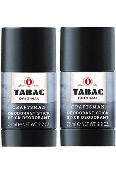 Tabac Original Craftsman Mens Gents Déodorant Stick, 75 ml 2 Pack