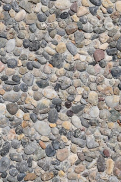 Hane Dostu 3 Metre Göz Alıcı Çakıl Taşı Desenli Isıya Dayanıklı Su Geçirmez Yapışkanlı Kaplama Kağıdı