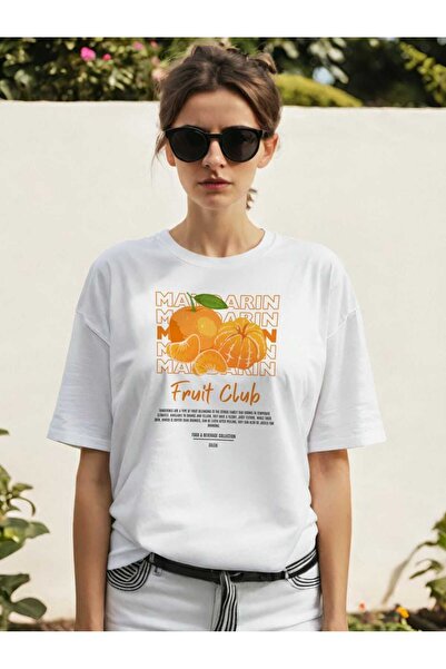 Ankhises Tricou oversize alb cu imprimeu frontal Mandarin Bărbați Femei Trico...