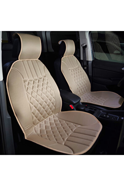 BsElektronik Design elegant Pernă pentru scaun Elegance Set de 2 perne Bej și cusături Design bej