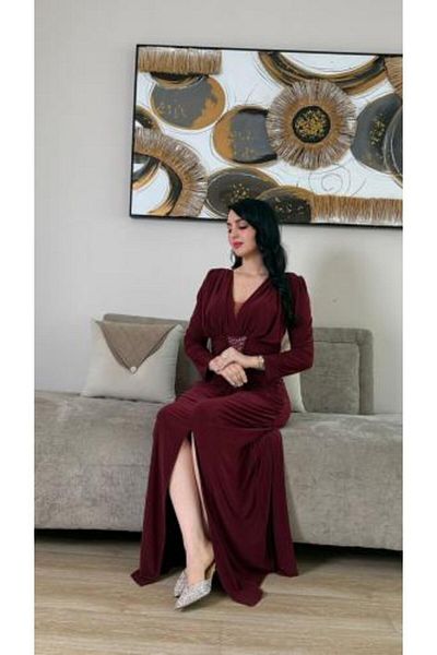 HOOR AL-YASMEEN Elegant Lebanese evening dress