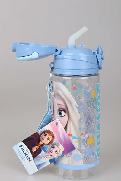 DEKOMUS "Dekomus Pocket Notebook with Gift" New Season Licensed Frozen Elsa 500 ml Tritan Bottle