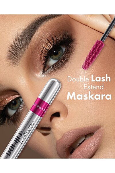 Kozmetik Double Lash Extend Çift Etkili Maskara