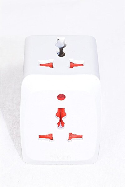 NEXIFY 3 Way Multi Plug Adapter Socket Universal Travel Adaptor-Plug Extension For Kitchen Appliances, Offi