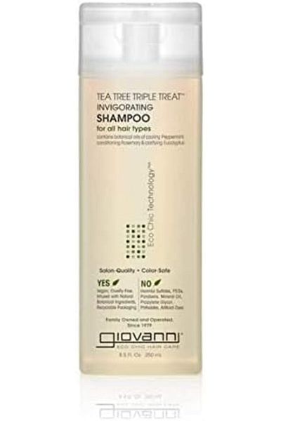 Giovanni Tea Tree Triple Treat Invigorating Shampoo - 8.5 oz