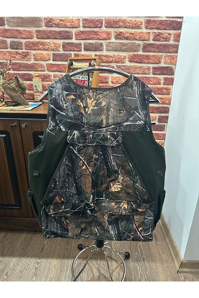 Hunthink Digital Camouflage Saz Pattern Hunting Vest