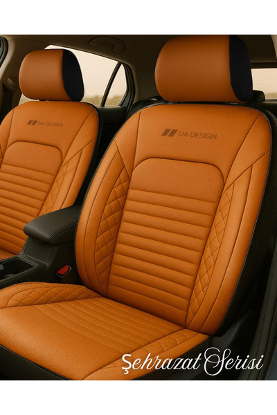 Galaxy غطاء مقعد السيارة المتوافق مع سلسلة Skoda Fabia شهrazat