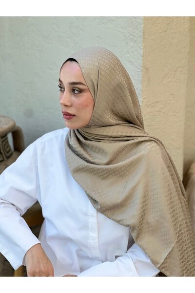 Modakaşmir Ипекси Джакар Серия Брик Десен Шал