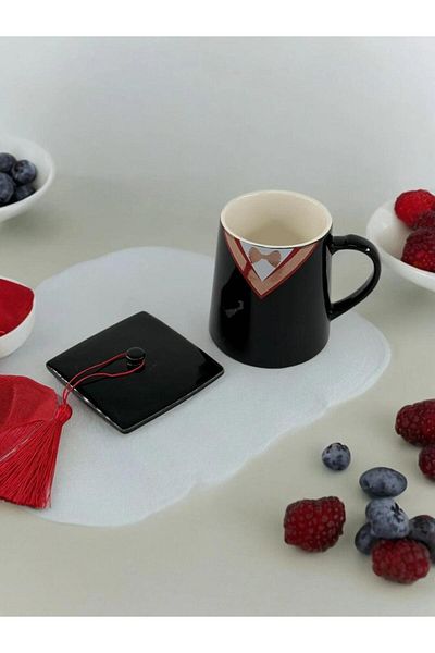 Coverzone Graduation Themed Ceramic Mug Mug Cup Gift Decorative Ornament Mug