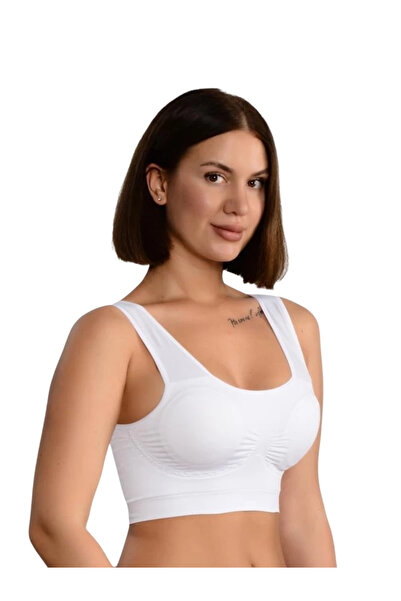 Layza Form صدرية بحزام عريض مع وسادة قابلة للإزالة بدون خياطة LFRM12000