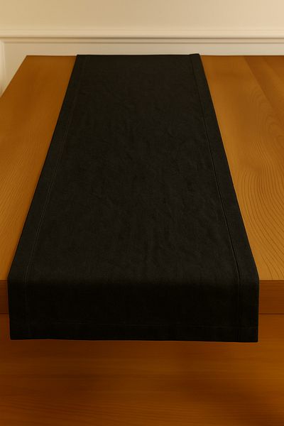 Mirilliahome Keten Runner - Runner Decorativ de Masă 40x150 cm