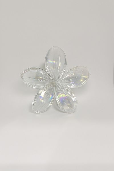 TAYEM Lotus Latch Buckle, Hologram Lotus Flower Buckle