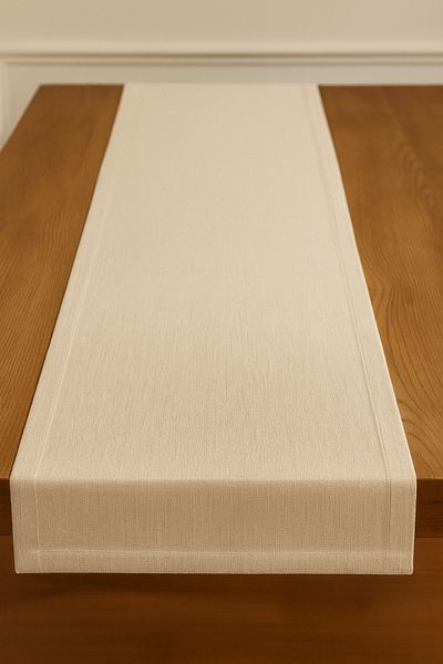 Mirilliahome Λινό Runner - Επιτραπέζιο Διακοσμητικό Runner 40x150 cm