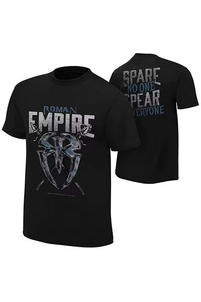l'eivor Roman Reigns Levels Above Printed Cotton T-Shirt