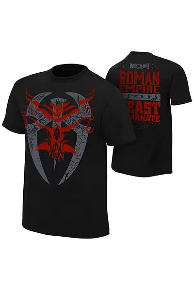 l'eivor Roman Reigns Levels Above Printed Cotton T-Shirt