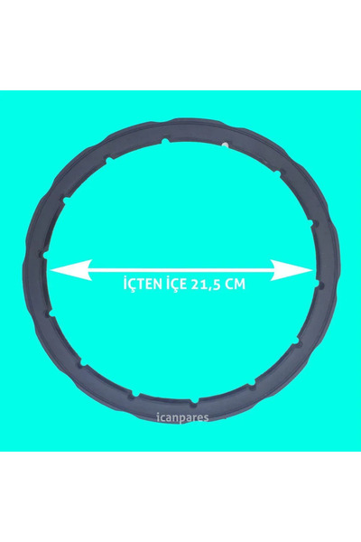 ELKSTOR Karaca Perfect Pink 4+6 Lt Uyumlu Düdüklü Tencere Lastik Kapak Conta ...