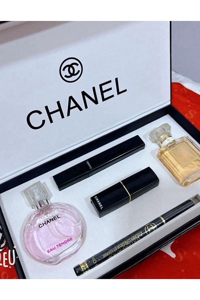 Chanel 5-in-1 Makeup & Perfume Set Inspired by