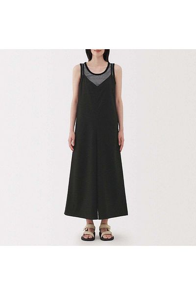 Muji Breathable Seersucker Salopettes