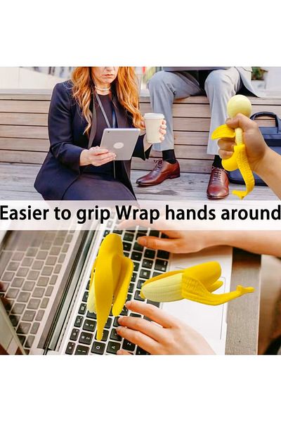 Generic Squishy Banana Toy Anti Anxiety or Stress