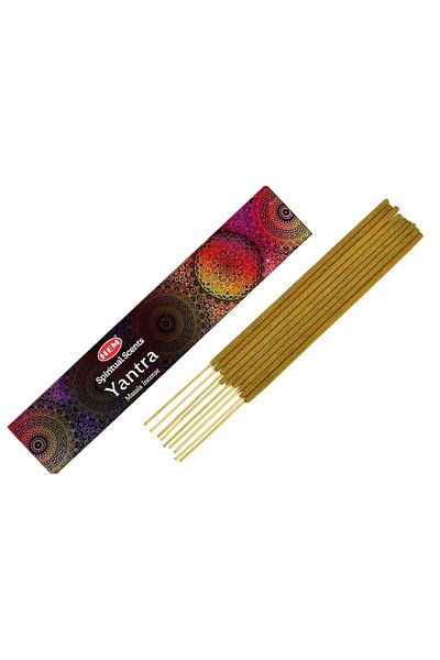 Hem Scented Sticks Rectangle - Set 10 Pieces - Yantra