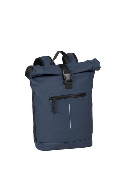 NEW REBELS Mart Backpack - New York, Color Navy, Dimensions 30x12x43 cm