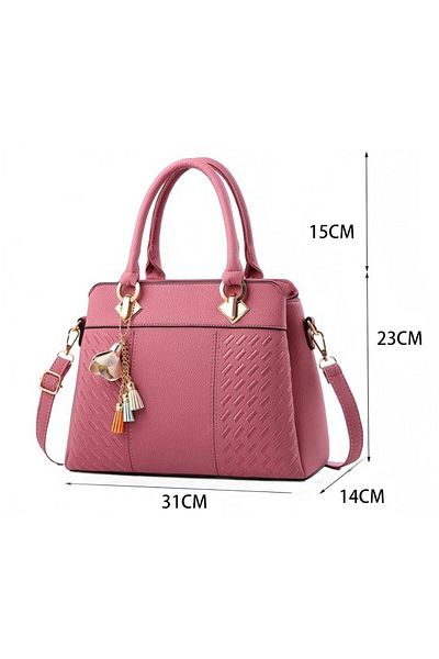 Generic Women's Large Capacity Handbag Elegant Shoulder Bag Crossbody Bag