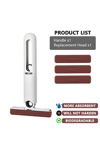 Choice1 Better Combo 4 Mini Mop Self Squeeze Mop Powerful Folding Household Clean Tools No Hand Wash Strong