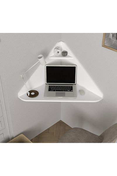 UnicUtil Wall-mounted desk, UnicUtil, 93 x 64 x 45 cm, White