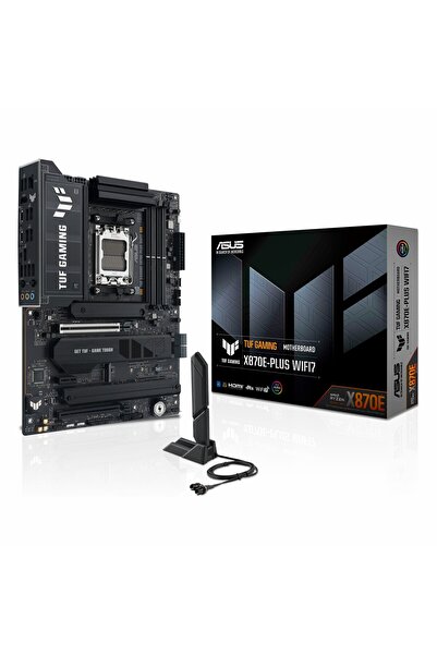 ASUS TUF Gaming X870E-Plus WiFi7 DDR5 (8000MHz)OC M.2 HDMI/USB-C PCIe 5.0 AM5...