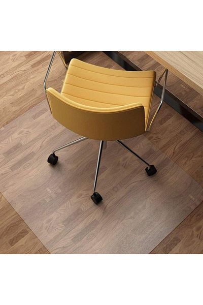 PROCART Floor protection mat, 90x120cm, flexible PVC, 1.5mm thickness, matte transparent