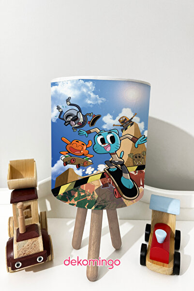 dekomingo Gumball Patterned Children's Room Lamp Shade