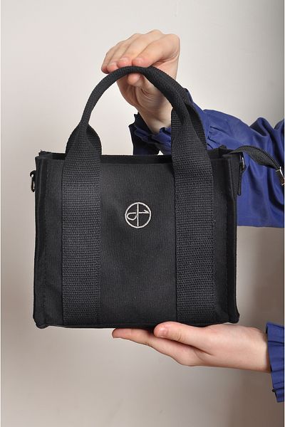 WITH-W Women's Canvas Cross Strap Tote Hand and Shoulder Bag Şi̇la
