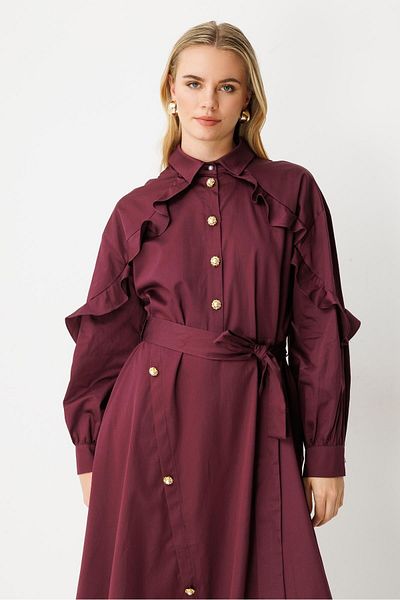 Ghisa Ruffle Detailed Dress Murdum