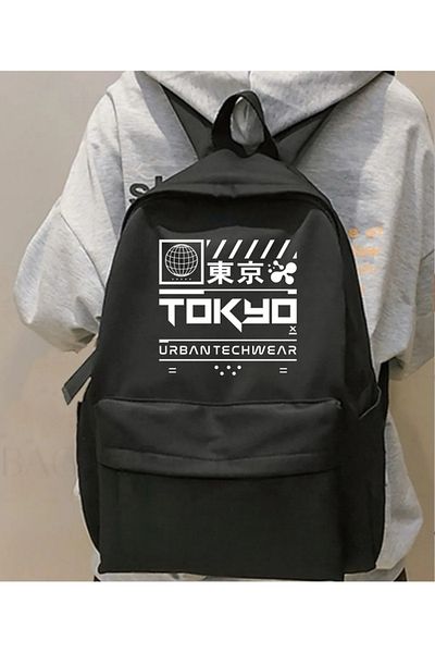 Touz Moda Σχολικό σακίδιο πλάτης Tokyo Japan Printed Unisex