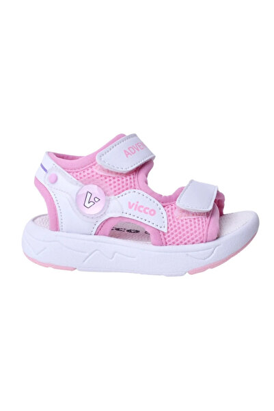 Vicco Mocha First Step Sandals Pink